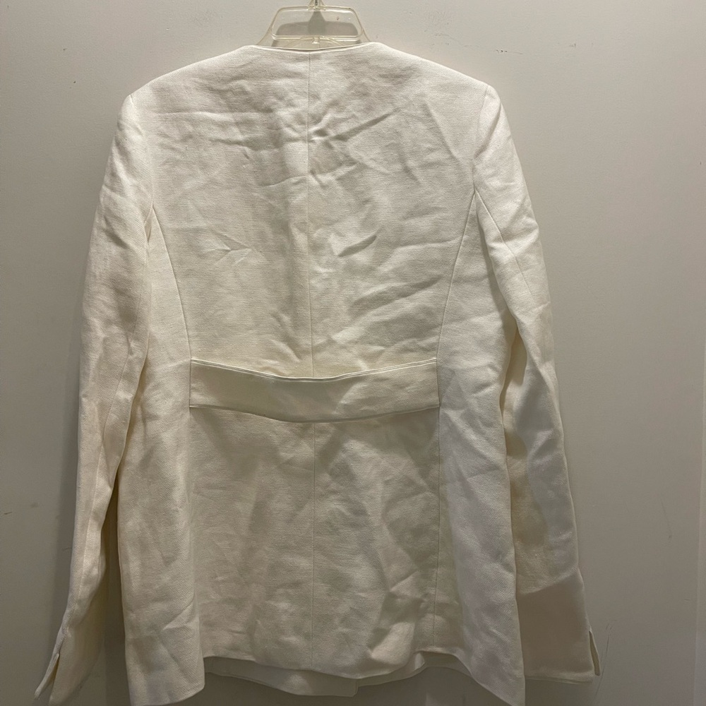 Max Mara Linen Doubled Breasted Jacket NWT - Picture 5 of 8